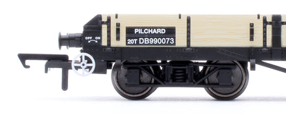 Pilchard Wagon - BR Unpainted Wood DB990073
