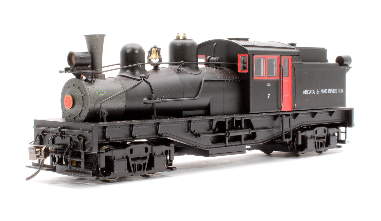 KR Models KRM-SHAY-HO-R-A7 The Shay, Arcata #7 50 Ton 2-Truck – Rails