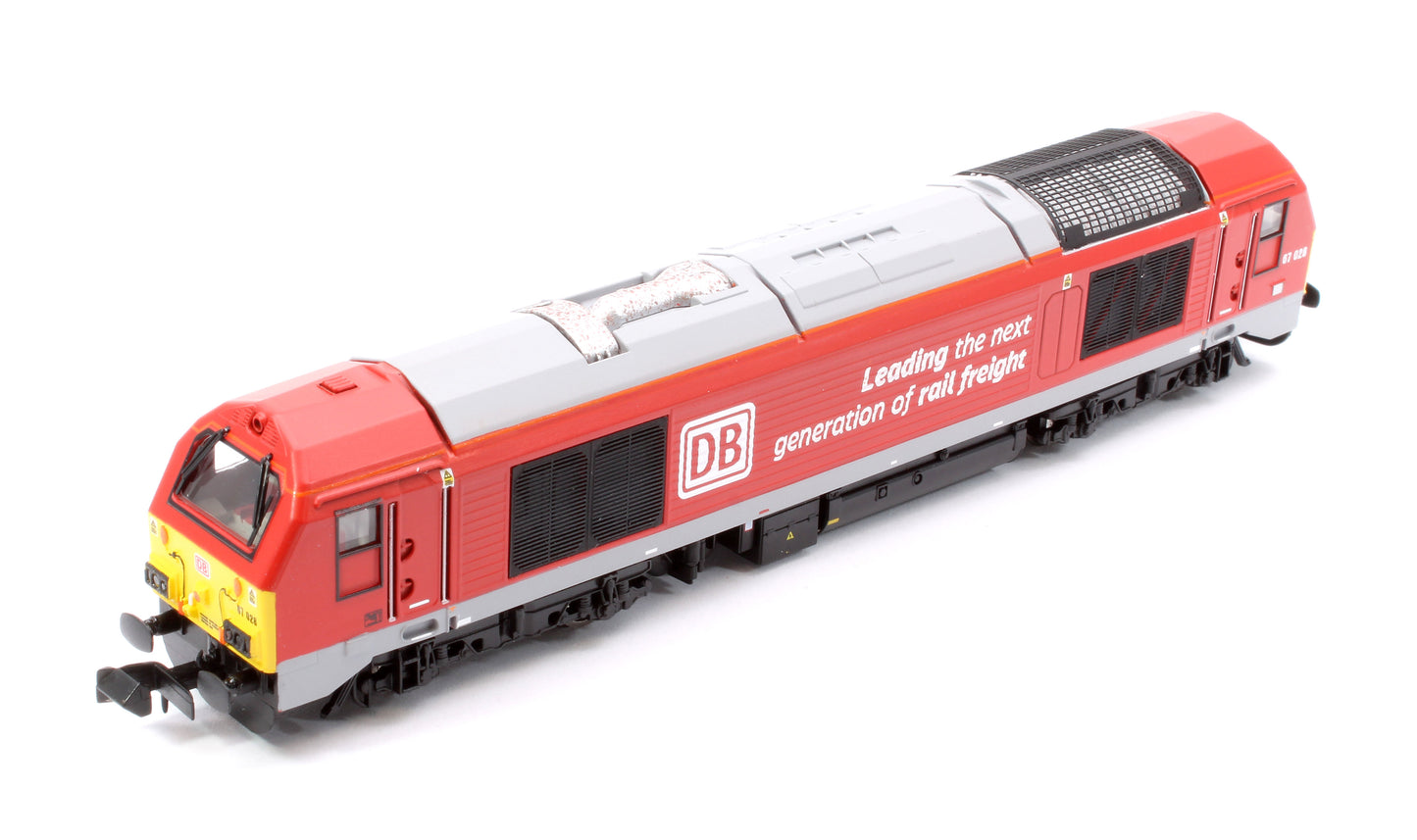 Class 67 DB Schenker Red 67028 Diesel Locomotive - DCC Fitted