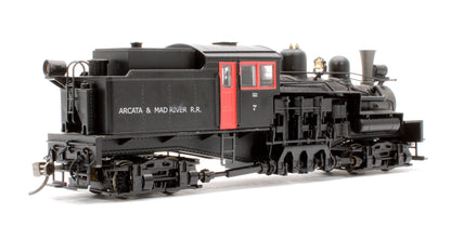 The Shay, Arcata #7 50 Ton 2-Truck Shay Locomotive (DCC Sound)