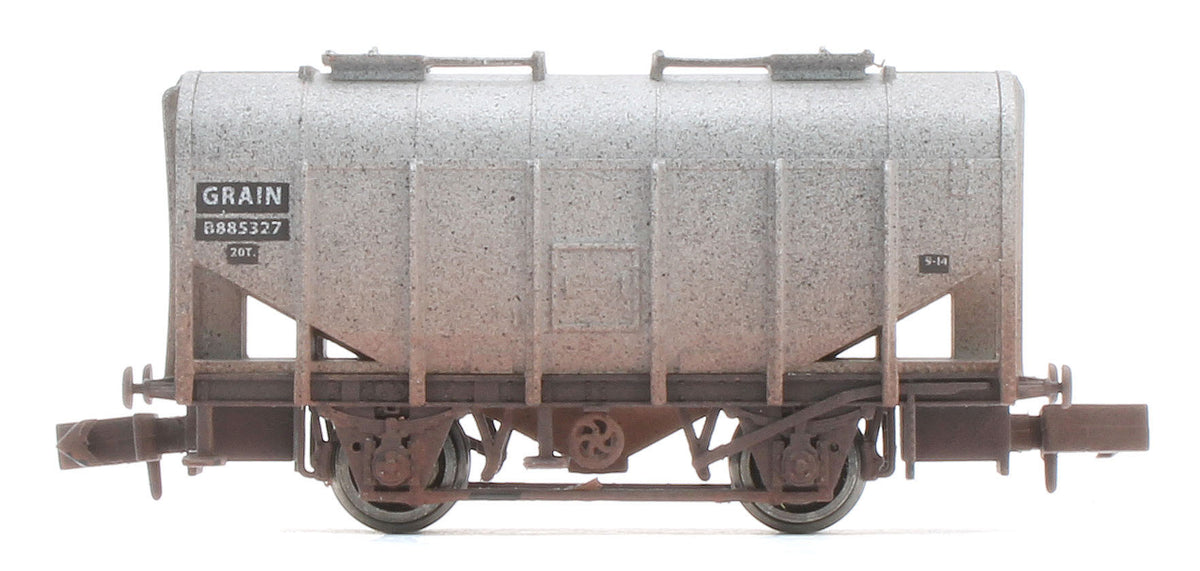 2F-036-058 Bulk Grain Hopper BR B885327 - Weathered