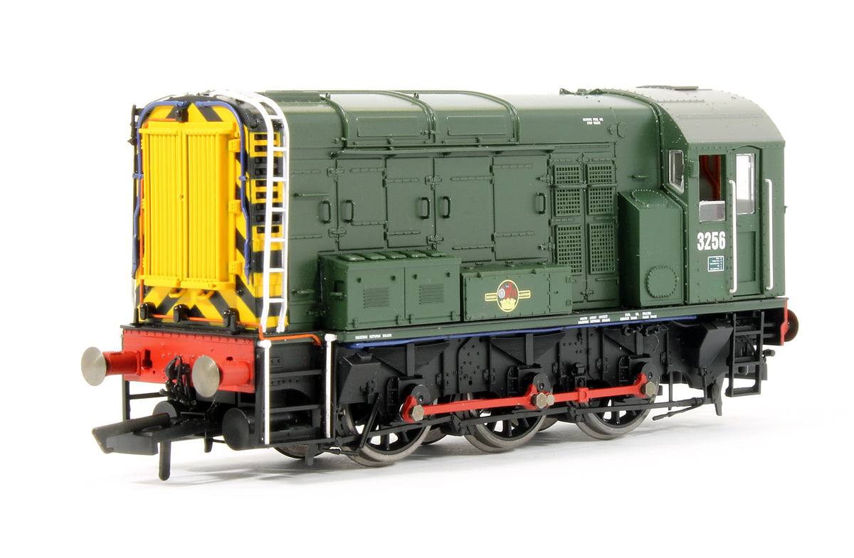 Pre-Owned R2417 Class 08 '3256' BR Green Diesel Shunter Locomotive