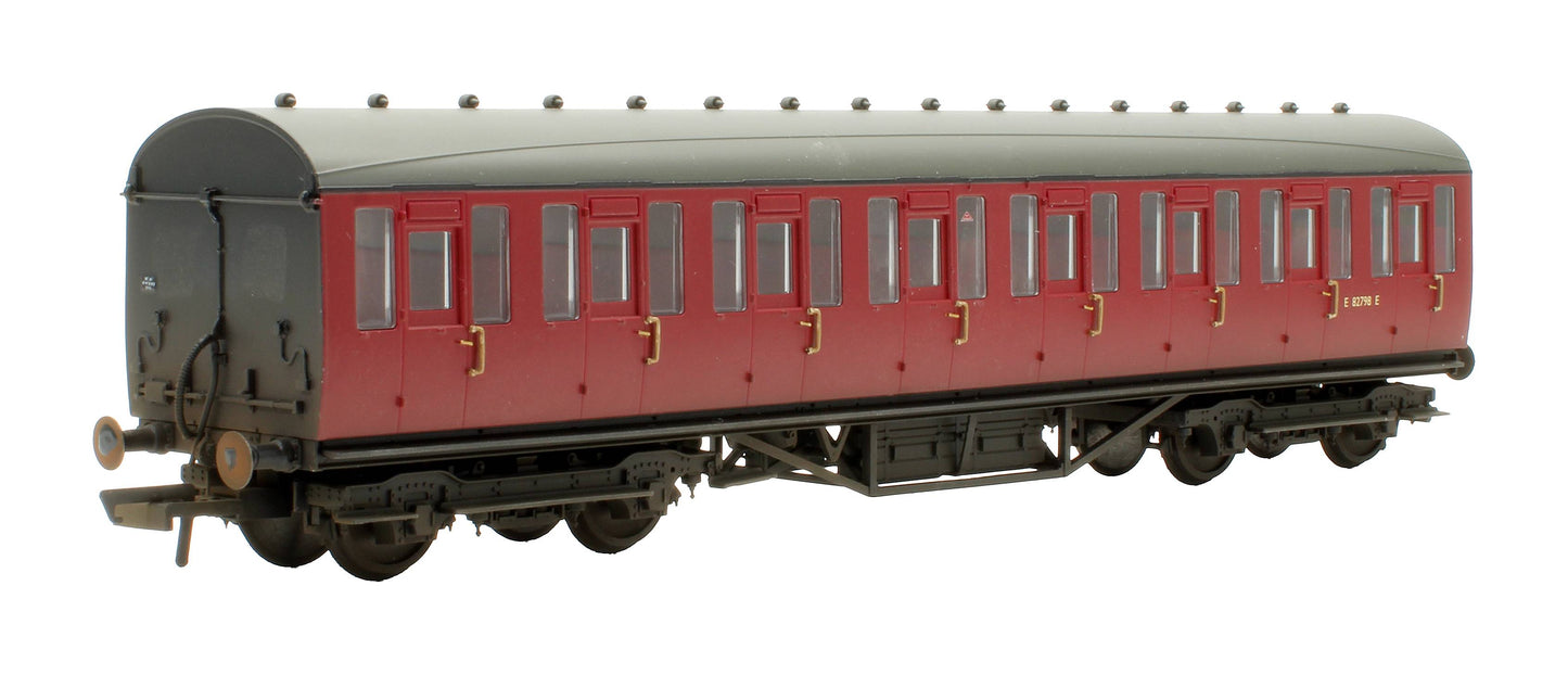 Pre-Owned R4576 BR Thompson Suburban 3rd Class Coach 'E 82798 E' - Custom Weathered