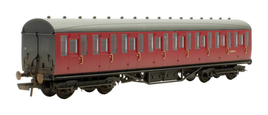 Pre-Owned R4576 BR Thompson Suburban 3rd Class Coach 'E 82798 E' - Custom Weathered