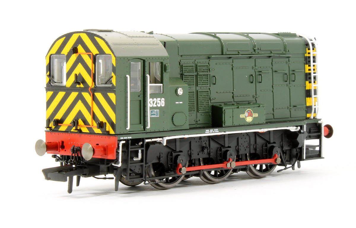 Pre-Owned R2417 Class 08 '3256' BR Green Diesel Shunter Locomotive