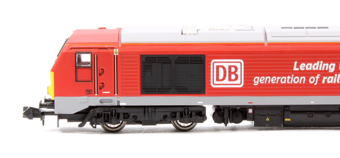 Class 67 DB Schenker Red 67028 Diesel Locomotive - DCC Fitted