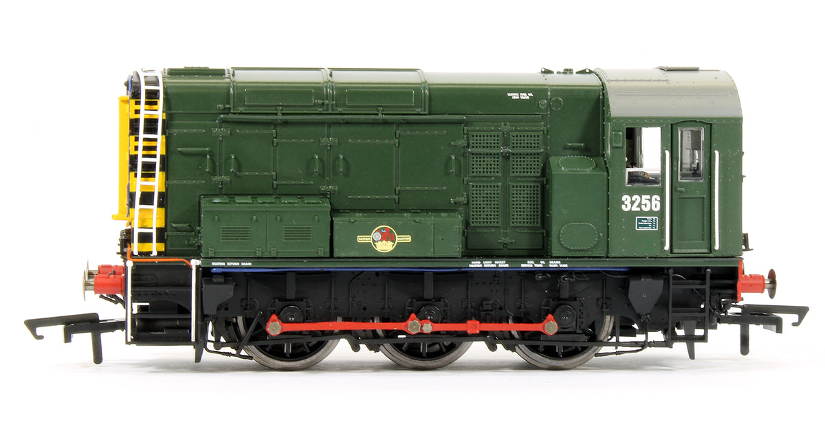 Pre-Owned R2417 Class 08 '3256' BR Green Diesel Shunter Locomotive