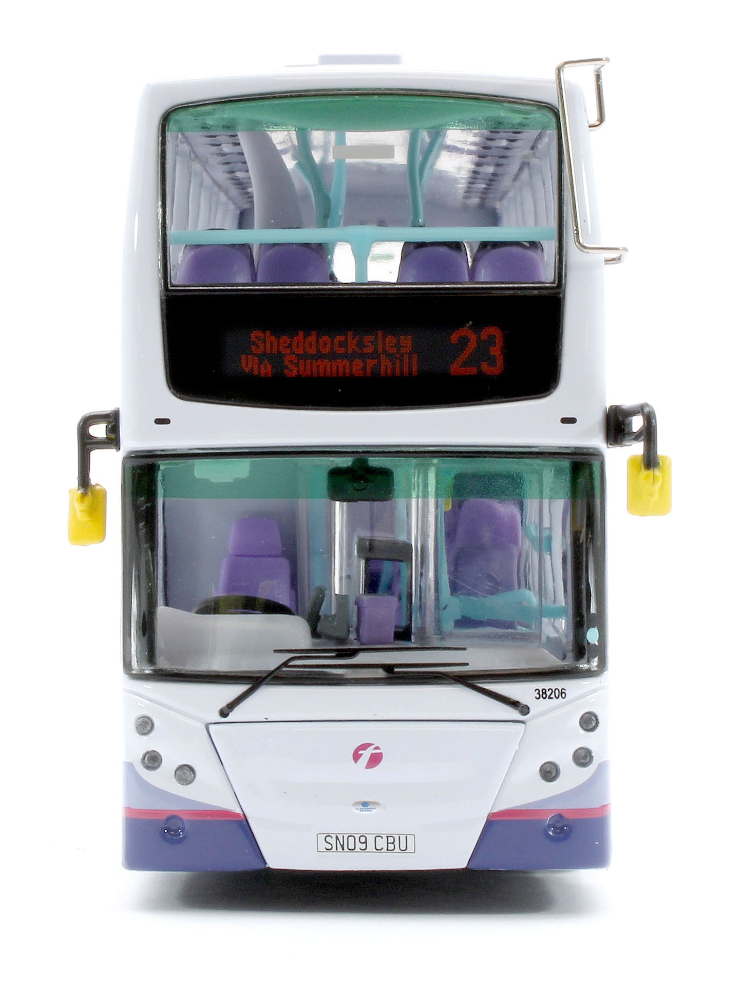 UKD76002 Dennis Trident ENVIRO500 Euro IV 12.1M First Bus Aberdeen Rt.23 - Sheddocksley