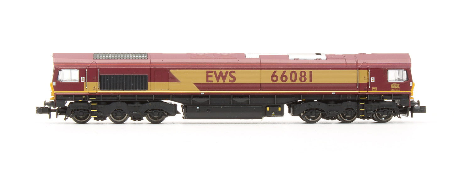 Pre-Owned ND-065A Class 66081 EWS Diesel Locomotive - Dummy
