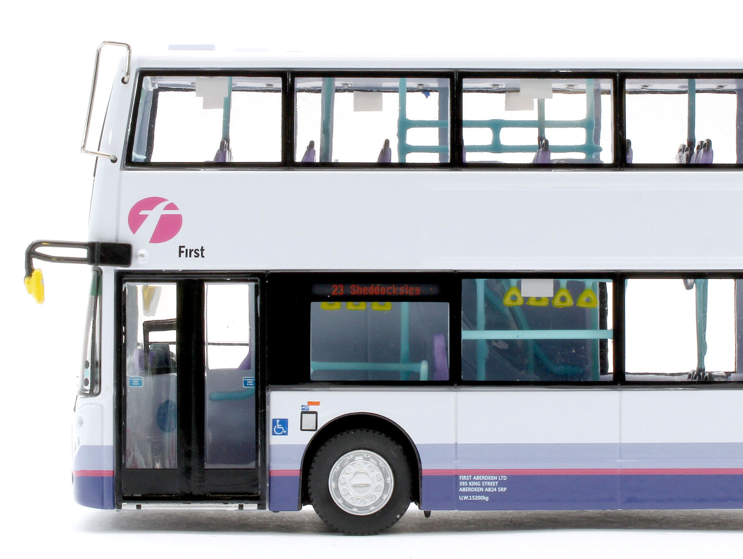 UKD76002 Dennis Trident ENVIRO500 Euro IV 12.1M First Bus Aberdeen Rt.23 - Sheddocksley