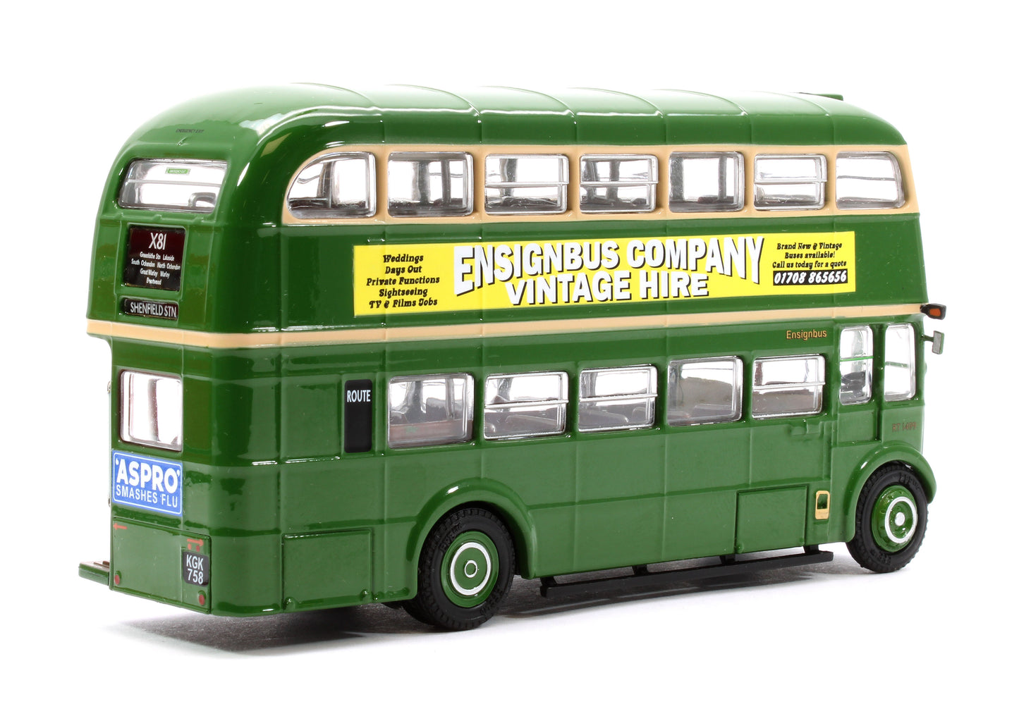 Cravens RT Ensignbus Set RT1431 & RT1499