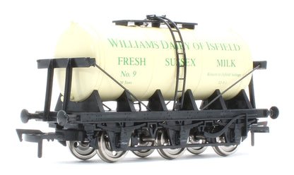 4F-031-145 6 Wheel Milk Tanker Williams Dairy