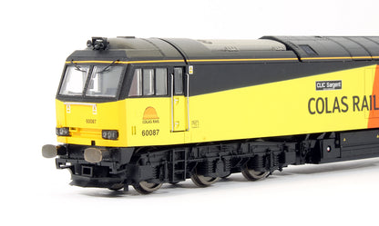Pre-Owned Class 60087 'Clic Sargent' Colas Rail Freight Diesel Locomotive - DCC Fitted