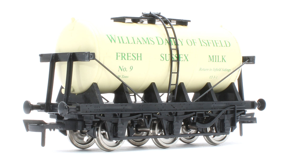 4F-031-145 6 Wheel Milk Tanker Williams Dairy