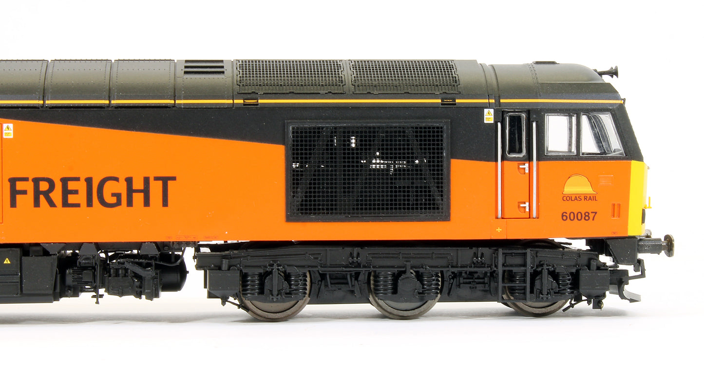 Pre-Owned Class 60087 'Clic Sargent' Colas Rail Freight Diesel Locomotive - DCC Fitted