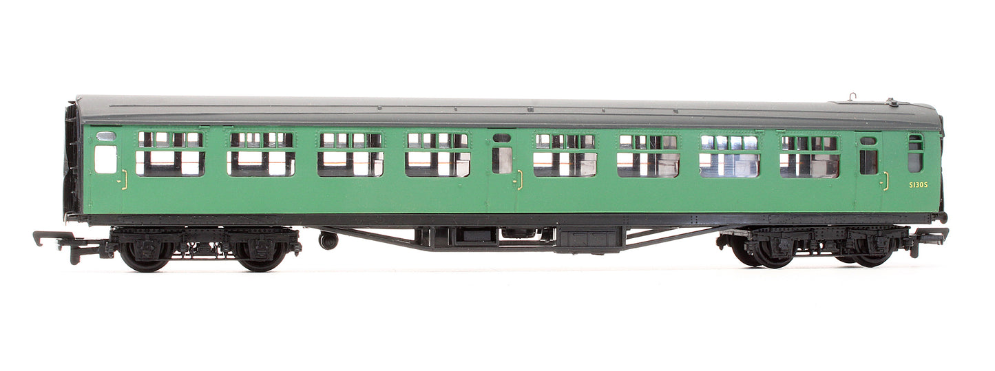 Pre-Owned 34-526 BR Green 63ft Bulleid Corridor 2nd Coach 'S130S'