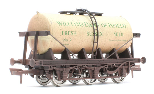 4F-031-146 6 Wheel Milk Tanker Williams Dairy - Weathered