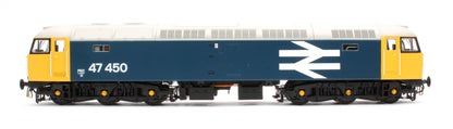 Pre-Owned Class 47 450 BR Blue Large Logo Diesel Locomotive - DCC Sound
