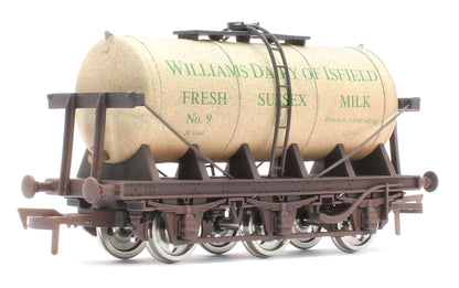 4F-031-146 6 Wheel Milk Tanker Williams Dairy - Weathered