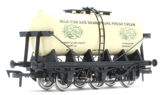 4F-031-147 6 Wheel Milk Tanker Axe Brand Cream