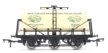 4F-031-147 6 Wheel Milk Tanker Axe Brand Cream