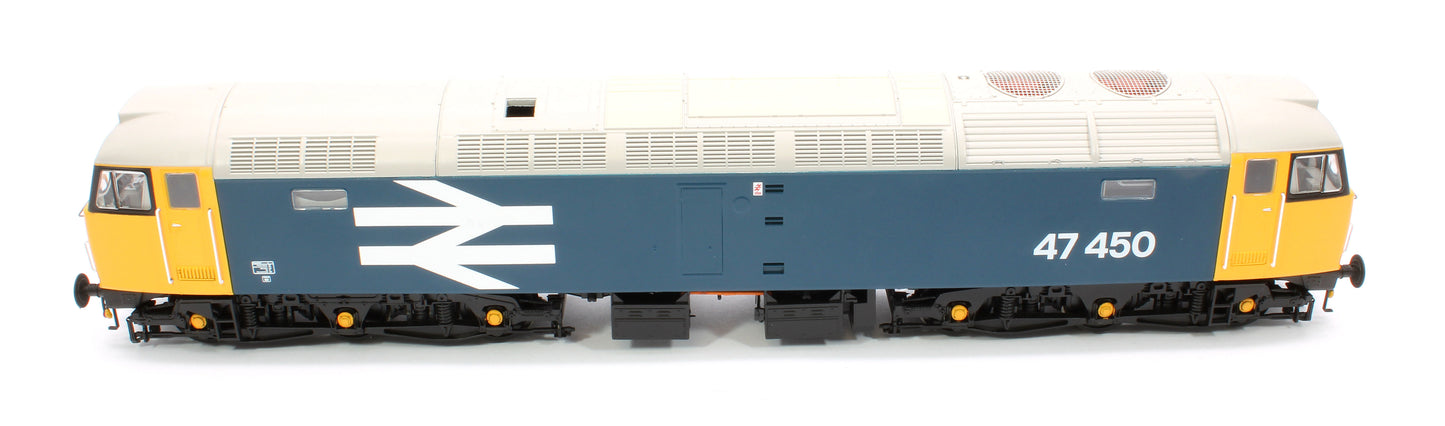 Class 47 450 BR Blue Large Logo Diesel Locomotive - DCC Sound