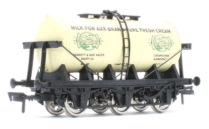 4F-031-147 6 Wheel Milk Tanker Axe Brand Cream
