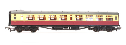 Pre-Owned 34-527 63ft Bulleid Corridor 2nd Coach BR Crimson & Cream 'S101'