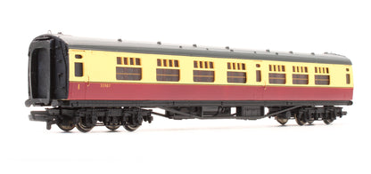 Pre-Owned 34-552 63ft Bulleid Corridor Composite Coach BR Crimson & Cream 'S5907'