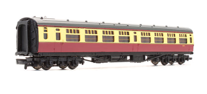 Pre-Owned 34-528 63ft Bulleid Corridor 2nd Coach BR Crimson & Cream 'S83S'