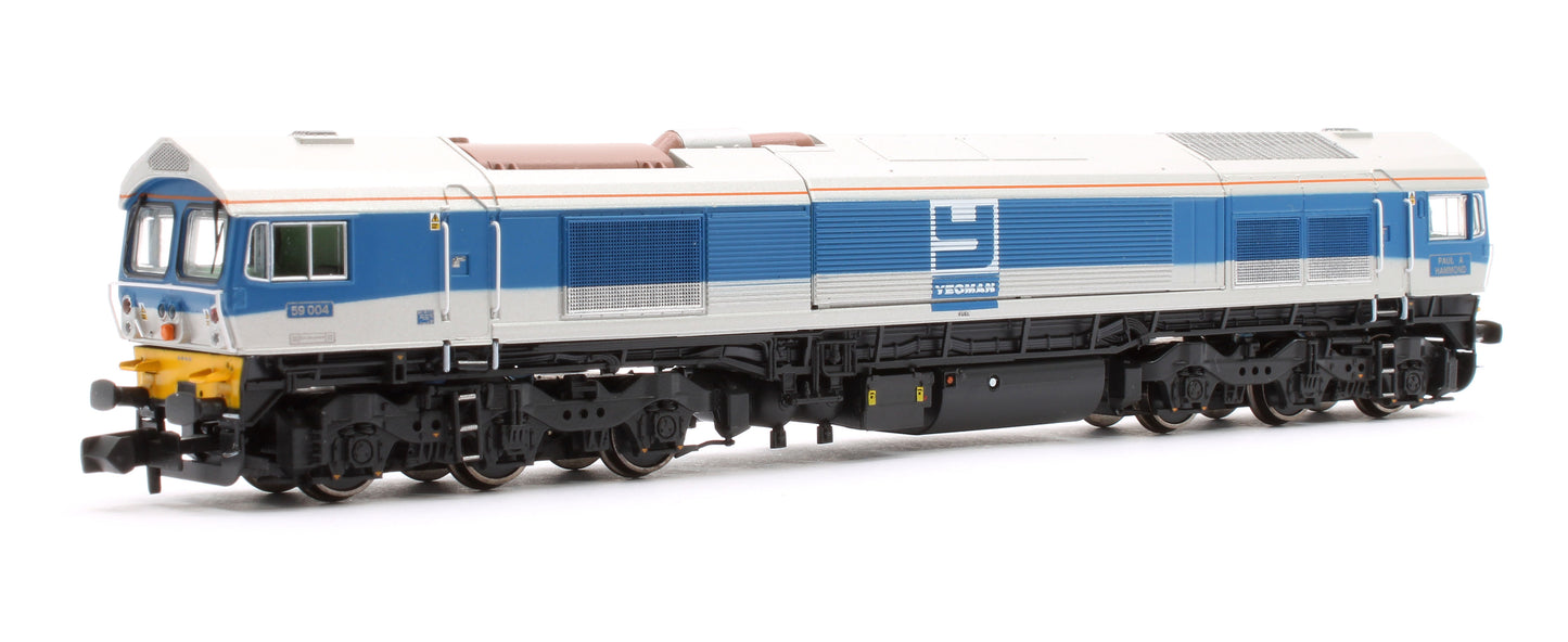 Class 59 59004  Revised Foster Yeoman Paul A Hammond Diesel Locomotive - DCC Sound