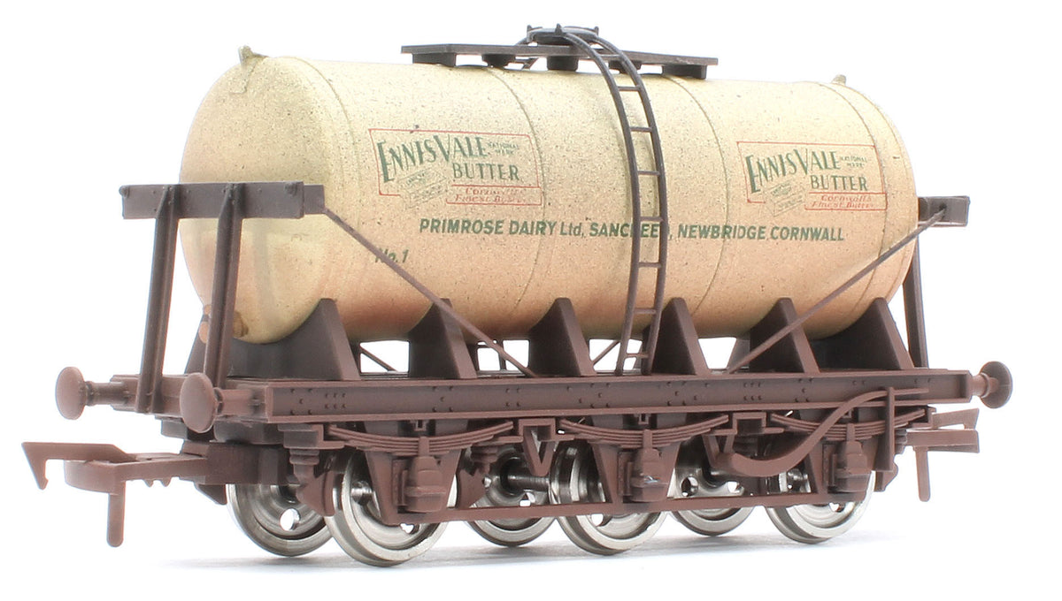 4F-031-150 6 Wheel Milk Tanker Ennis Vale Butter - Weathered