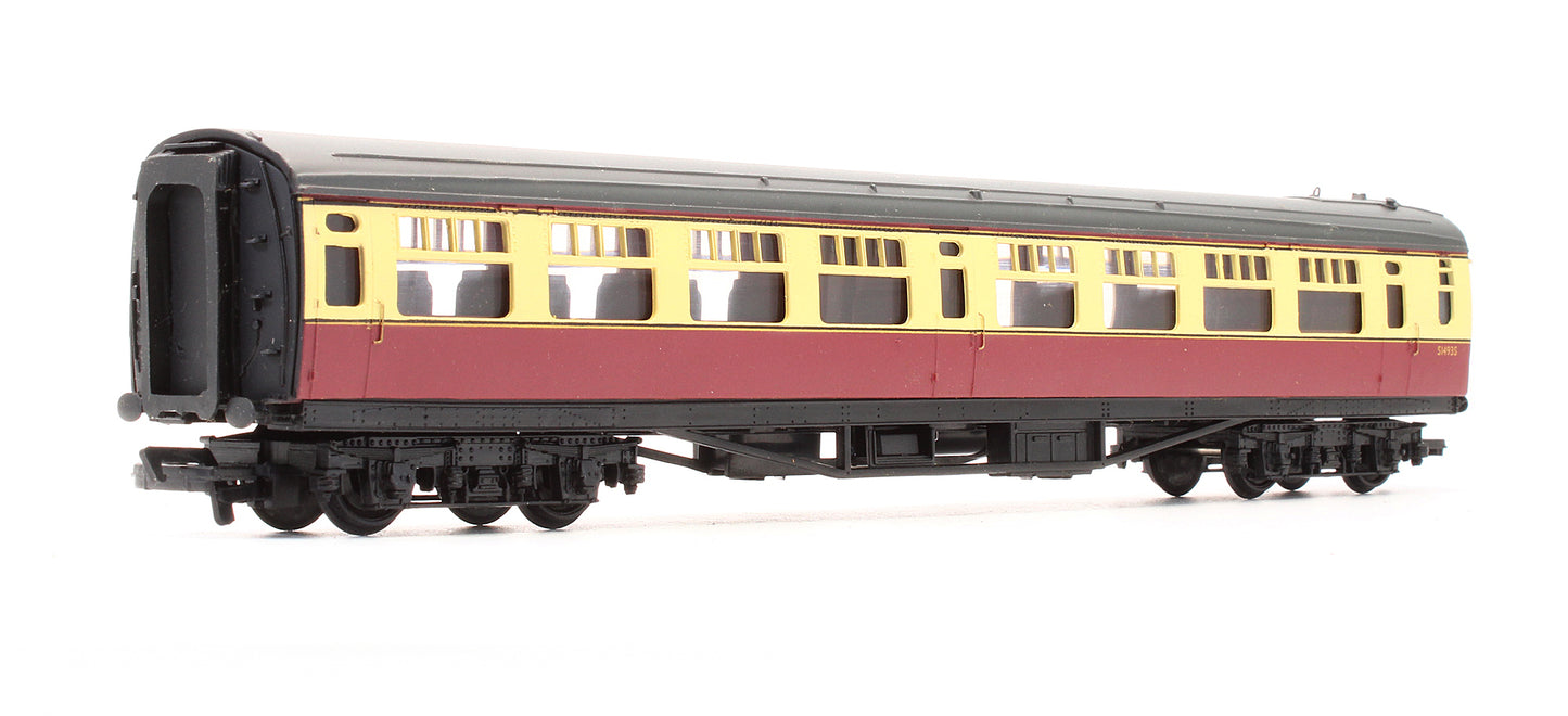 Pre-Owned 34-576 63' Bulleid Open 2nd BR Crimson & Cream 'S1493S'