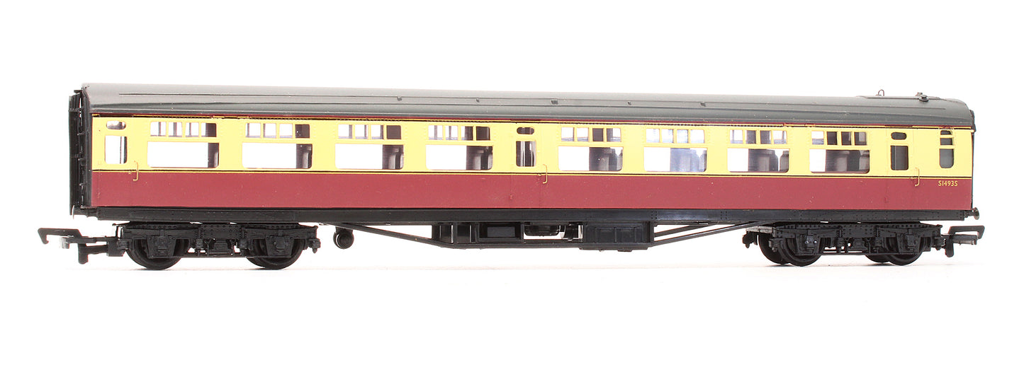 Pre-Owned 34-576 63' Bulleid Open 2nd BR Crimson & Cream 'S1493S'