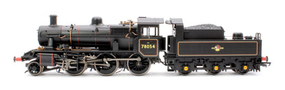 Standard Class 2MT 2-6-0 BR Black Late Crest 78054 Steam Locomotive