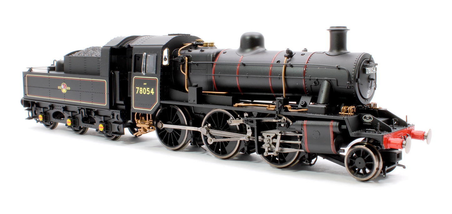 Standard Class 2MT 2-6-0 BR Black Late Crest 78054 Steam Locomotive