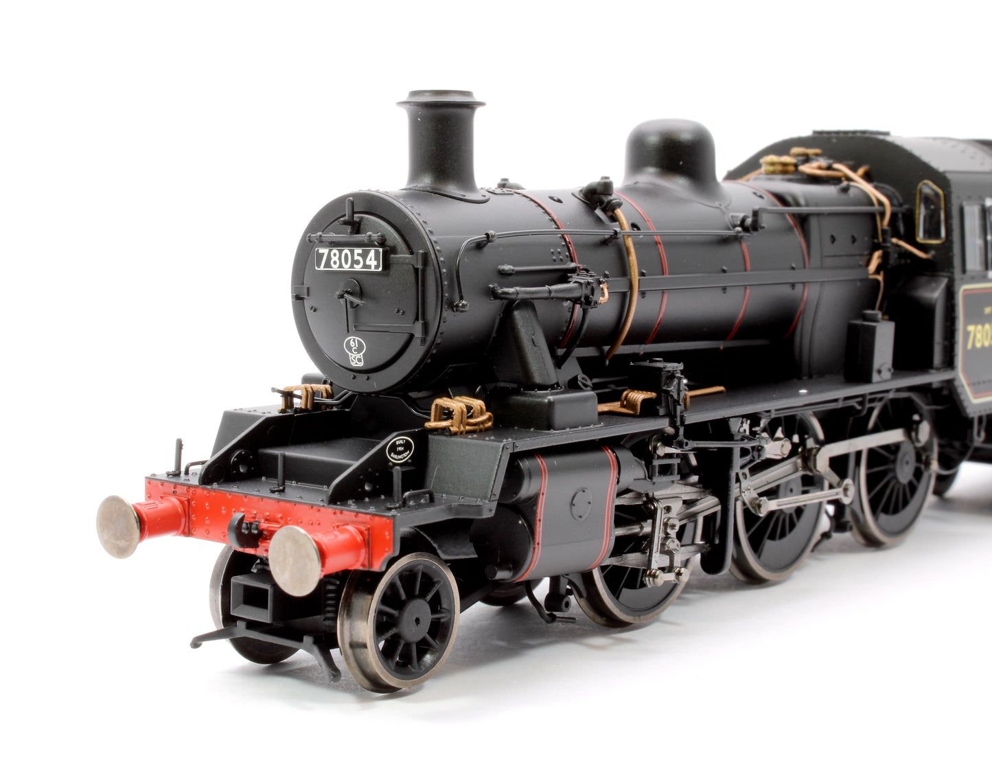 Standard Class 2MT 2-6-0 BR Black Late Crest 78054 Steam Locomotive