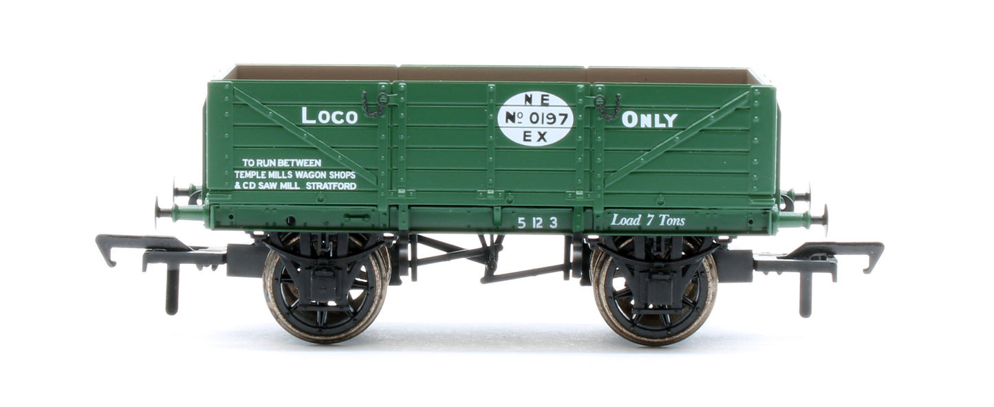972013 GER Dia.17 5-Plank Open Wagon NE Loco No.O197