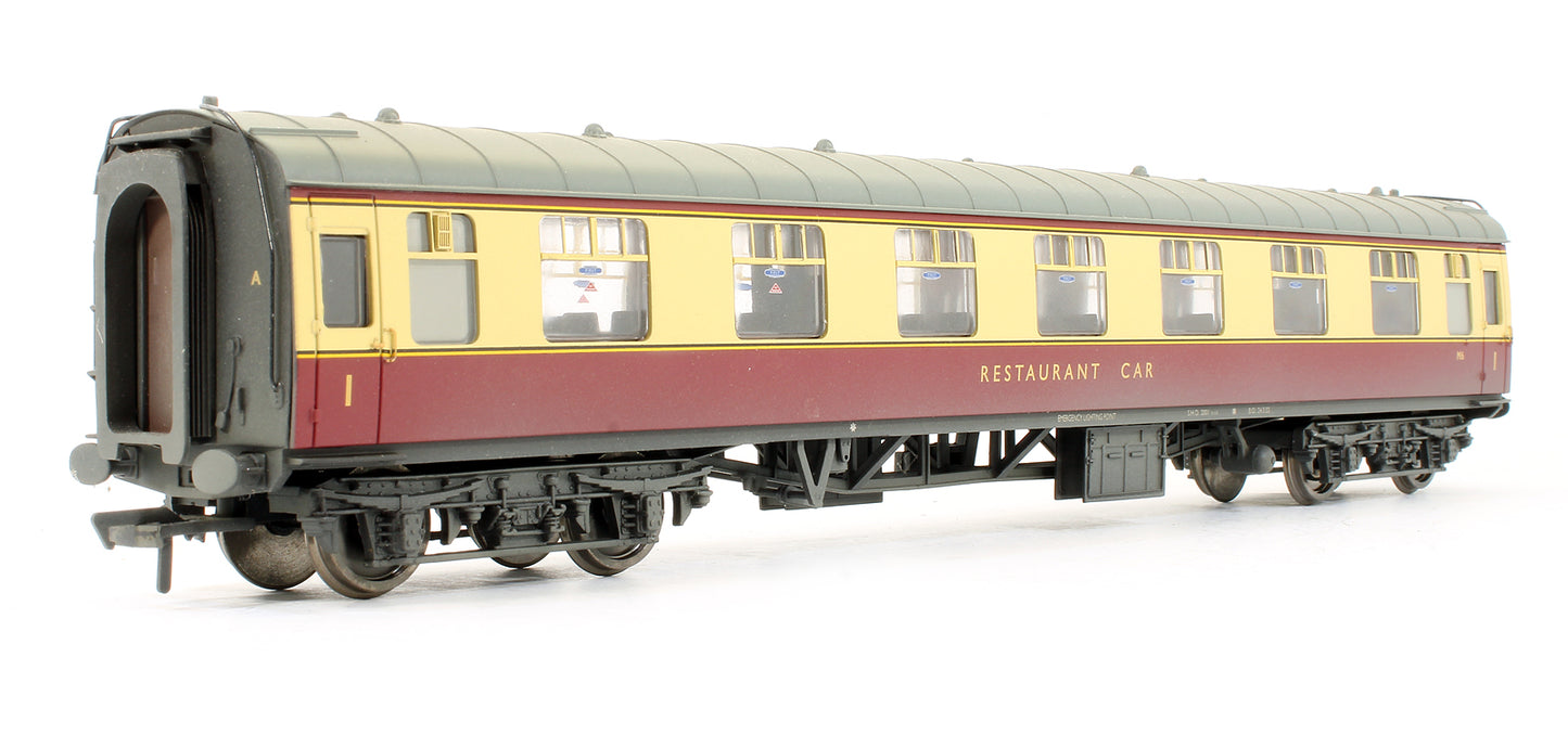Pre-Owned 39-252C BR MK1 RFO Coach Restaurant First Open Crimson & Cream (Weathered)