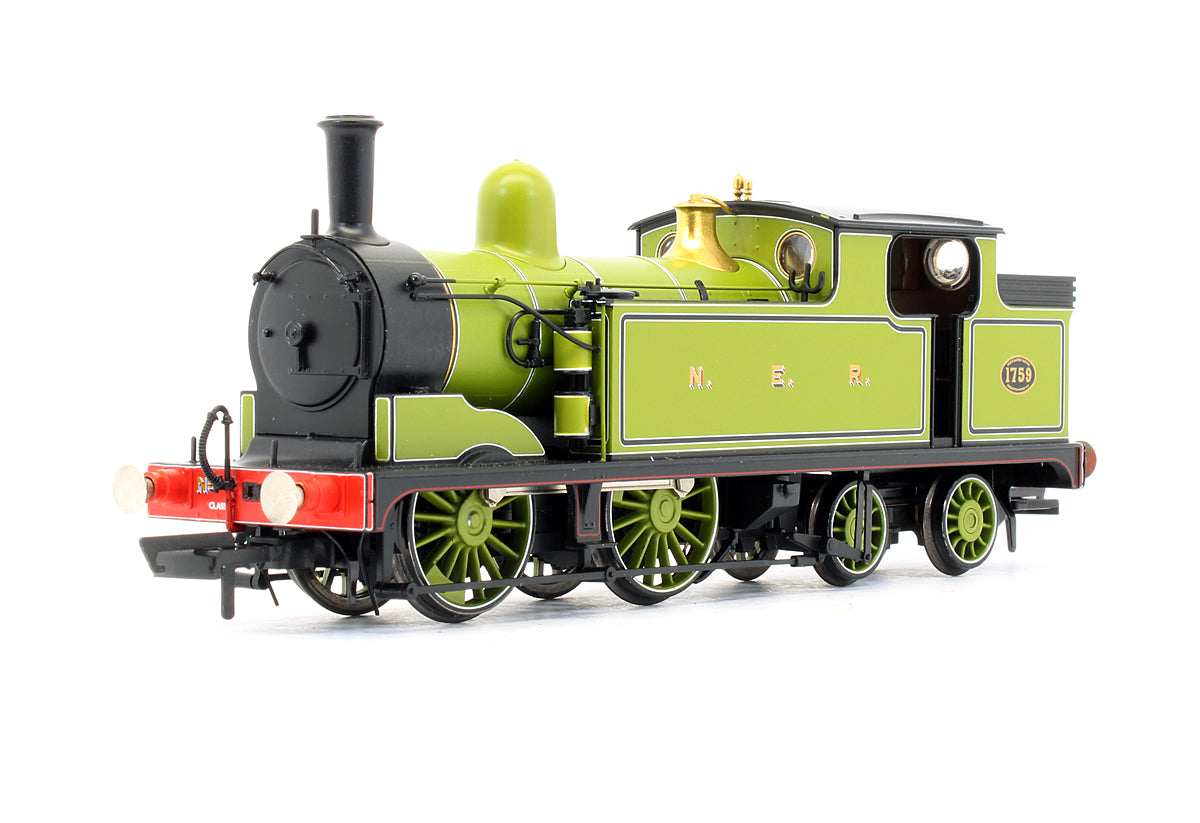 Pre-Owned NER Class O Tank 1759 NER Lined Green Steam Locomotive - Exclusive Edition - DCC Sound