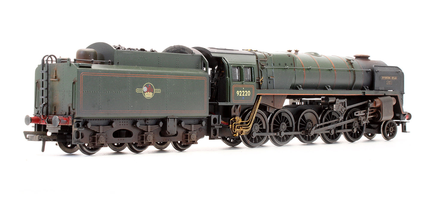 Pre-Owned R3288 RailRoad BR 2-10-0 Class 9F 'Evening Star' Steam Locomotive - Custom Weathered - TTS Sound Fitted