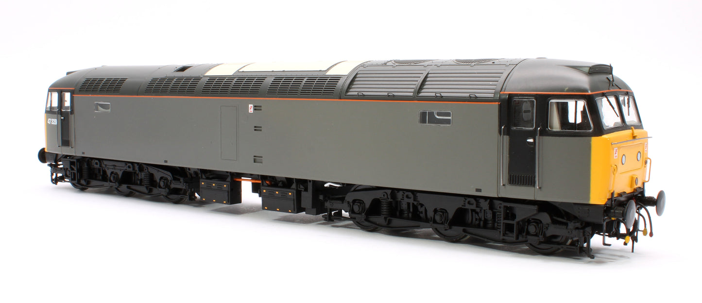 Class 47 329 Departmental General Grey Diesel Locomotive - DCC Sound