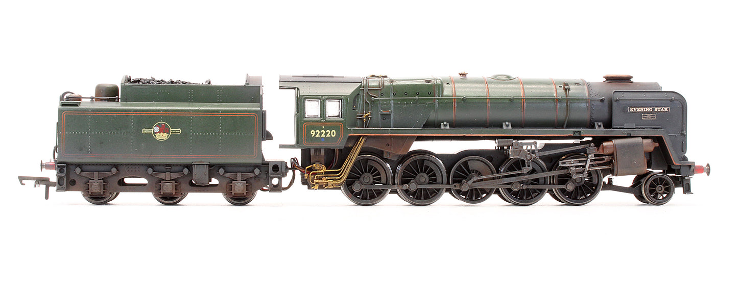 Pre-Owned R3288 RailRoad BR 2-10-0 Class 9F 'Evening Star' Steam Locomotive - Custom Weathered - TTS Sound Fitted