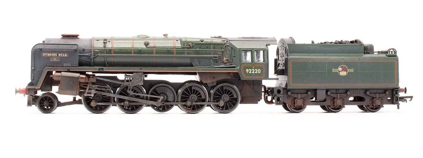 Pre-Owned R3288 RailRoad BR 2-10-0 Class 9F 'Evening Star' Steam Locomotive - Custom Weathered - TTS Sound Fitted