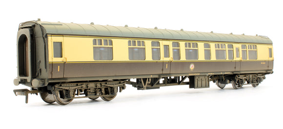 Pre-Owned BR MK1 CK Coach Composite Corridor Chocolate & Cream (Weathered)