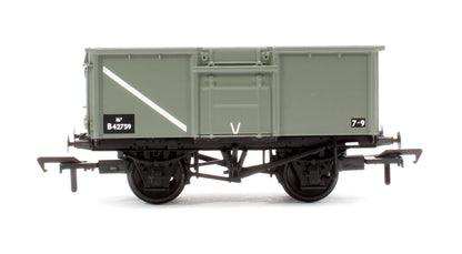 Pre-Owned 37-227C BR 16T Steel Mineral Wagon Top Flap Doors BR Grey (Early) B42759