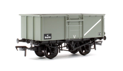 Pre-Owned 37-227C BR 16T Steel Mineral Wagon Top Flap Doors BR Grey (Early) B42759