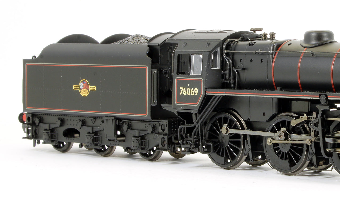 Pre-Owned Standard Class 4MT 2-6-0 76069 Black BR1B Tender Late Crest Steam Locomotive