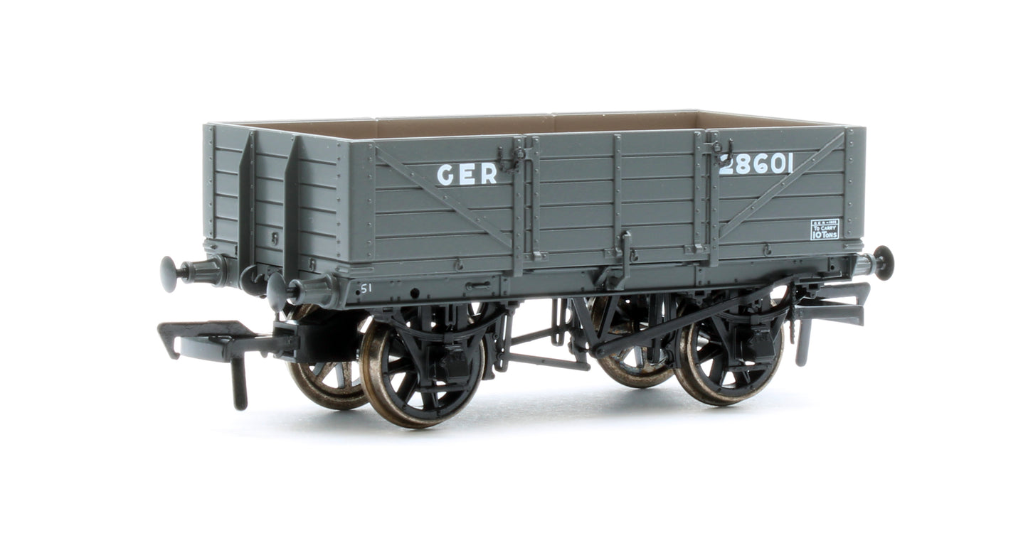 972017 GER Dia.17 5-Plank Open Wagon GER (As Preserved) No.28601