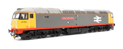 Class 47 214 'Tinsley Traction Depot' Railfreight Grey Diesel Locomotive